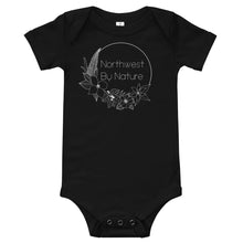 Load image into Gallery viewer, Flora of Vancouver Island baby onesie