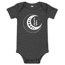 Load image into Gallery viewer, Moon Phases Baby Onesie