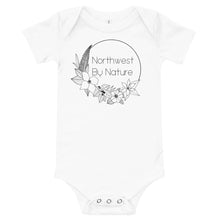 Load image into Gallery viewer, Flora of Vancouver Island baby onesie