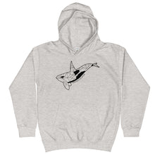 Load image into Gallery viewer, Geo Orca Kids Hoodie