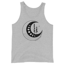 Load image into Gallery viewer, Moon Phases Unisex Tank Top