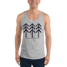 Load image into Gallery viewer, Tree Rings Unisex Tank Top