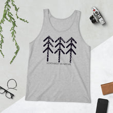 Load image into Gallery viewer, Tree Rings Unisex Tank Top