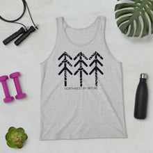 Load image into Gallery viewer, Tree Rings Unisex Tank Top