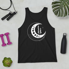 Load image into Gallery viewer, Moon Phases Unisex Tank Top