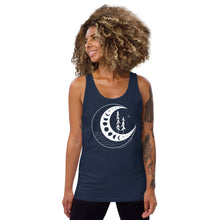 Load image into Gallery viewer, Moon Phases Unisex Tank Top