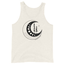 Load image into Gallery viewer, Moon Phases Unisex Tank Top