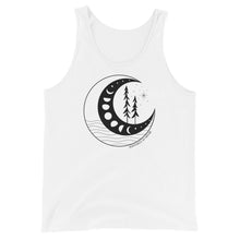 Load image into Gallery viewer, Moon Phases Unisex Tank Top