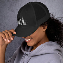 Load image into Gallery viewer, Forest Family Mesh Snap Back Trucker Cap