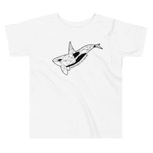Load image into Gallery viewer, Geo Orca Toddler Tee