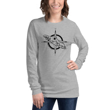 Load image into Gallery viewer, VI Compass Unisex Long Sleeve Tee