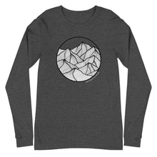 Load image into Gallery viewer, Circle Mountains Unisex Long Sleeve Tee