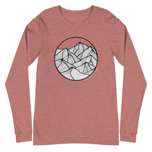Load image into Gallery viewer, Circle Mountains Unisex Long Sleeve Tee