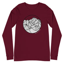 Load image into Gallery viewer, Circle Mountains Unisex Long Sleeve Tee