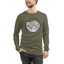 Load image into Gallery viewer, Circle Mountains Unisex Long Sleeve Tee