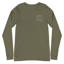 Load image into Gallery viewer, Northwest By Nature + Logo Unisex Long Sleeve Tee
