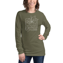 Load image into Gallery viewer, Peony Unisex Long Sleeve Tee