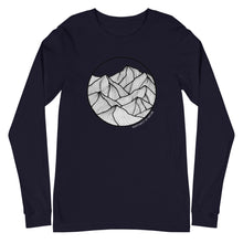 Load image into Gallery viewer, Circle Mountains Unisex Long Sleeve Tee