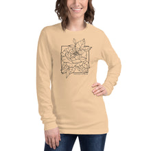 Load image into Gallery viewer, Peony Unisex Long Sleeve Tee