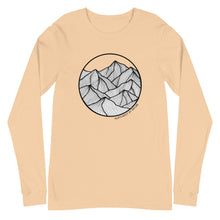 Load image into Gallery viewer, Circle Mountains Unisex Long Sleeve Tee