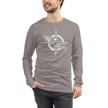 Load image into Gallery viewer, VI Compass Unisex Long Sleeve Tee