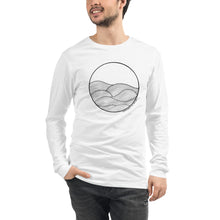 Load image into Gallery viewer, Circle Waves Unisex Long Sleeve Tee