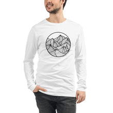 Load image into Gallery viewer, Circle Mountains Unisex Long Sleeve Tee