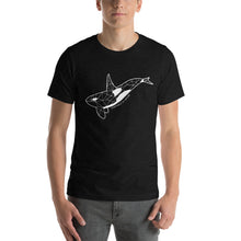 Load image into Gallery viewer, Geo Orca Unisex T-Shirt