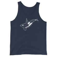 Load image into Gallery viewer, Geo Orca Men's/Unisex Tank