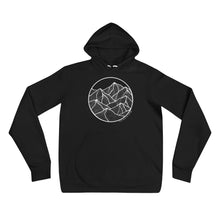 Load image into Gallery viewer, Circle Mountains Unisex Hoodie