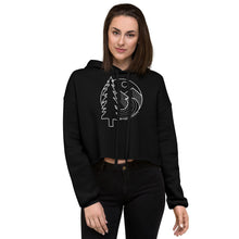 Load image into Gallery viewer, Adventure Awaits Crop Hoodie