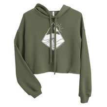 Load image into Gallery viewer, Sea to Sky Crop Hoodie