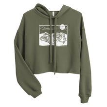 Load image into Gallery viewer, Whistler Blackcomb Crop Hoodie