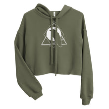 Load image into Gallery viewer, Raven Crop Hoodie