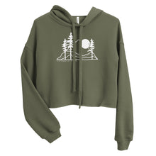 Load image into Gallery viewer, I'd Hike That Crop Hoodie