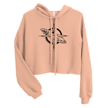 Load image into Gallery viewer, VI Compass Crop Hoodie