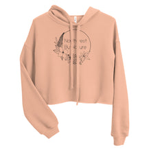 Load image into Gallery viewer, Flora of Vancouver Island Crop Hoodie