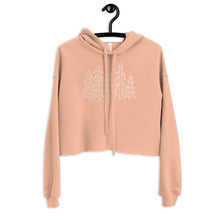 Load image into Gallery viewer, Forest Family Crop Hoodie