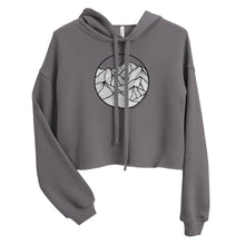 Load image into Gallery viewer, Circle Mountains Crop Hoodie