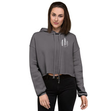 Load image into Gallery viewer, 3 Sister Chest + Sleeve Crop Hoodie