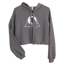 Load image into Gallery viewer, Raven Crop Hoodie