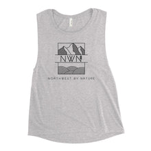 Load image into Gallery viewer, Northwest By Nature Logo Ladies’ Muscle Tank