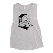 Load image into Gallery viewer, Starry Night Ladies’ Muscle Tank