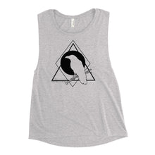 Load image into Gallery viewer, Raven Ladies’ Muscle Tank