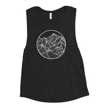 Load image into Gallery viewer, Circle Mountain Ladies’ Muscle Tank
