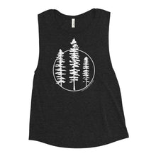 Load image into Gallery viewer, 3 Sisters Ladies’ Muscle Tank