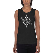 Load image into Gallery viewer, VI Compass Ladies’ Muscle Tank