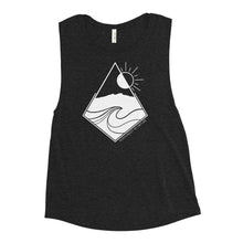 Load image into Gallery viewer, Sea to Sky Ladies’ Muscle Tank