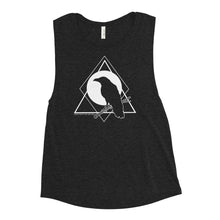 Load image into Gallery viewer, Raven Ladies’ Muscle Tank