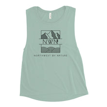 Load image into Gallery viewer, Northwest By Nature Logo Ladies’ Muscle Tank